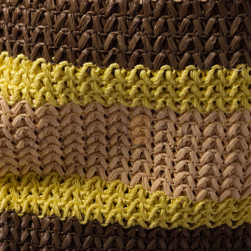 M1v M1v raffia-effect woven tote bag 5bg228 (40*34*16cm)
